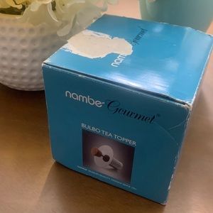 Nambe Gourmet Bulbo Tea Topper